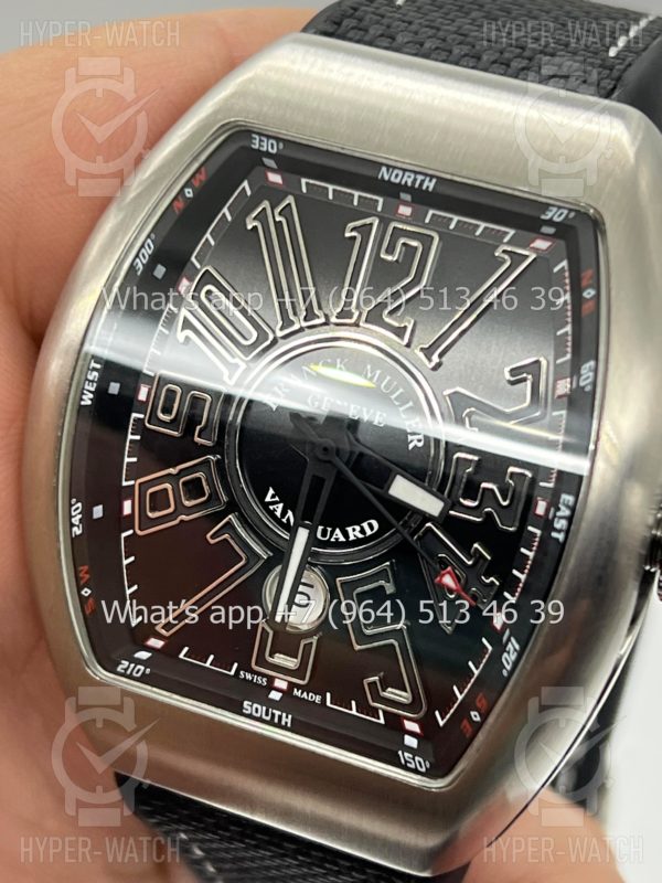 Фото 12 - Franck Muller Vanguard V 45 SC DT NR Steel
