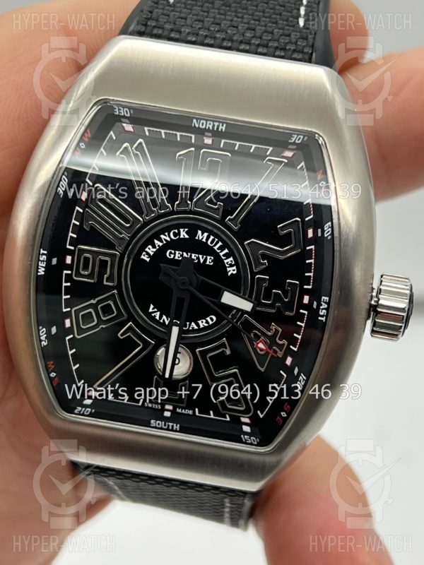 Фото 13 - Franck Muller Vanguard V 45 SC DT NR Steel