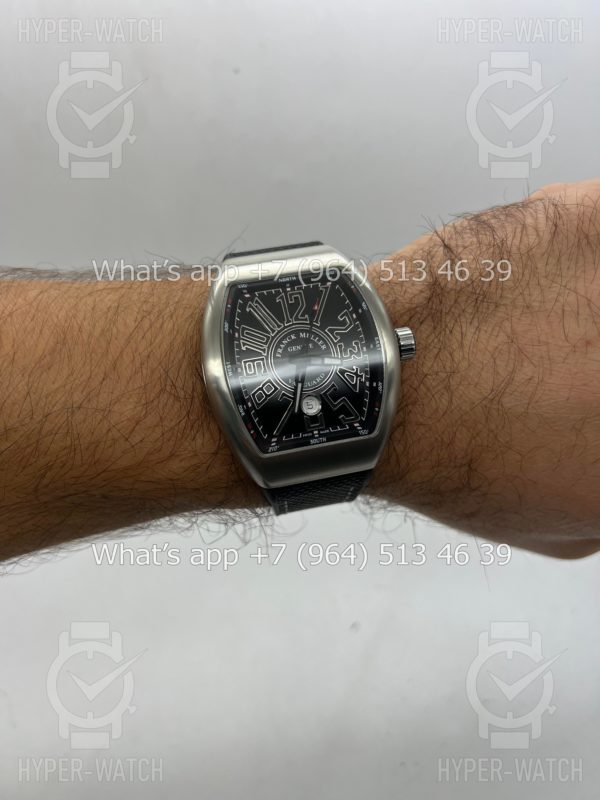 Фото 31 - Franck Muller Vanguard V 45 SC DT NR Steel