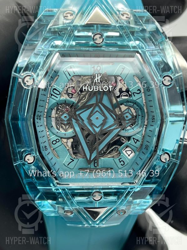 Фото 3 - Hublot Spirit of Big Bang Sang Bleu 42mm Art 8470