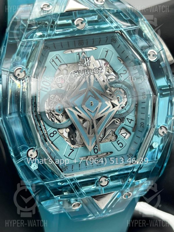 Фото 7 - Hublot Spirit of Big Bang Sang Bleu 42mm Art 8470