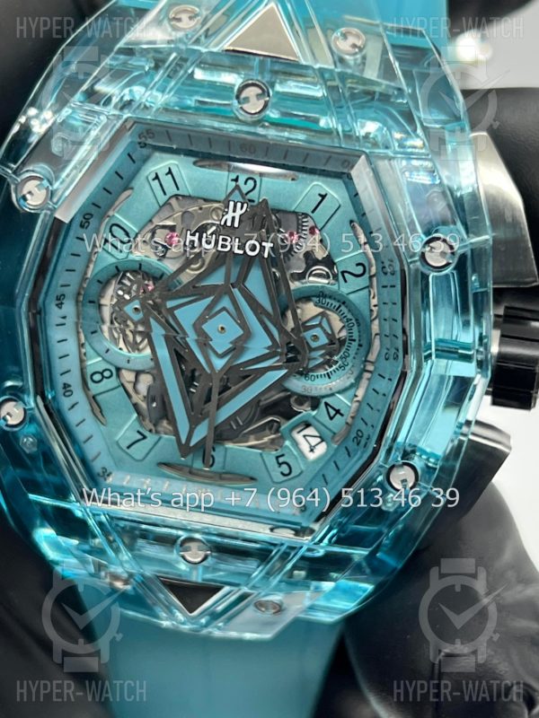 Фото 8 - Hublot Spirit of Big Bang Sang Bleu 42mm Art 8470