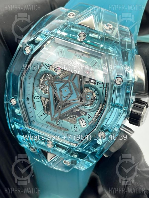 Фото 9 - Hublot Spirit of Big Bang Sang Bleu 42mm Art 8470