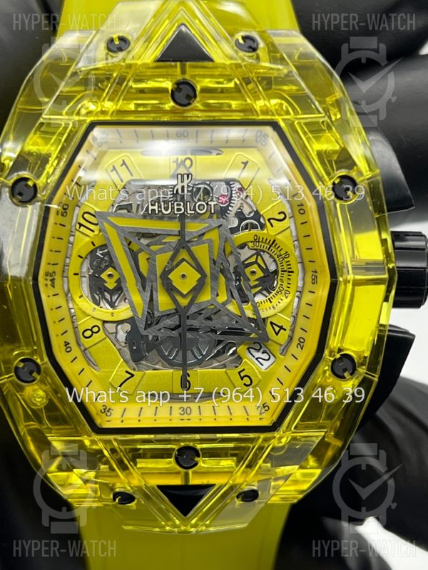 Фото 3 - Hublot Spirit of Big Bang Sang Bleu 42mm Art 8471