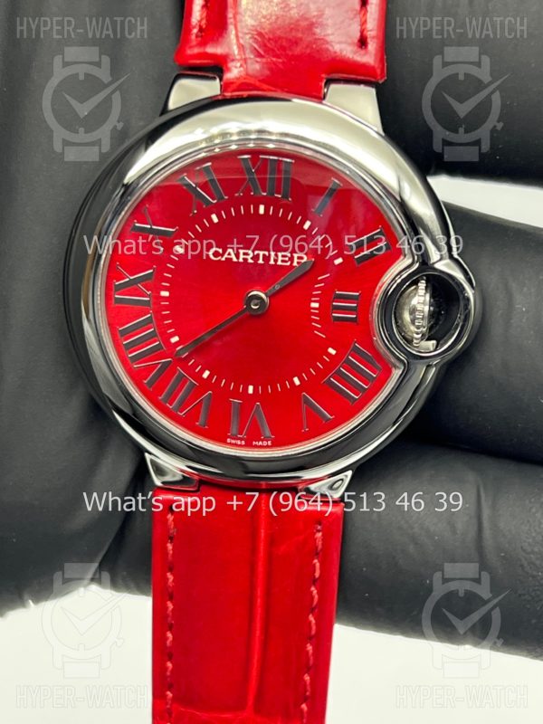 Фото 2 - Cartier Ballon Bleu de Cartier 33mm Red