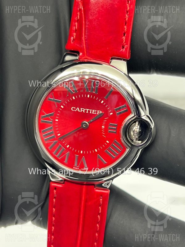 Фото 8 - Cartier Ballon Bleu de Cartier 33mm Red