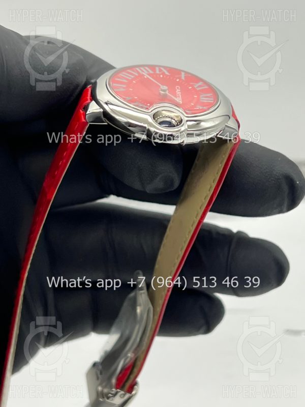 Фото 13 - Cartier Ballon Bleu de Cartier 33mm Red