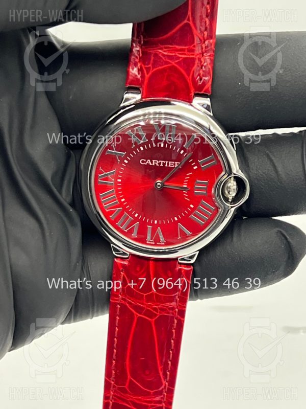 Фото 4 - Cartier Ballon Bleu de Cartier 36mm Red