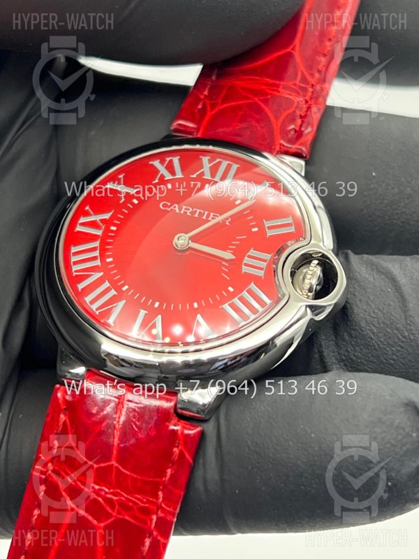 Фото 5 - Cartier Ballon Bleu de Cartier 36mm Red