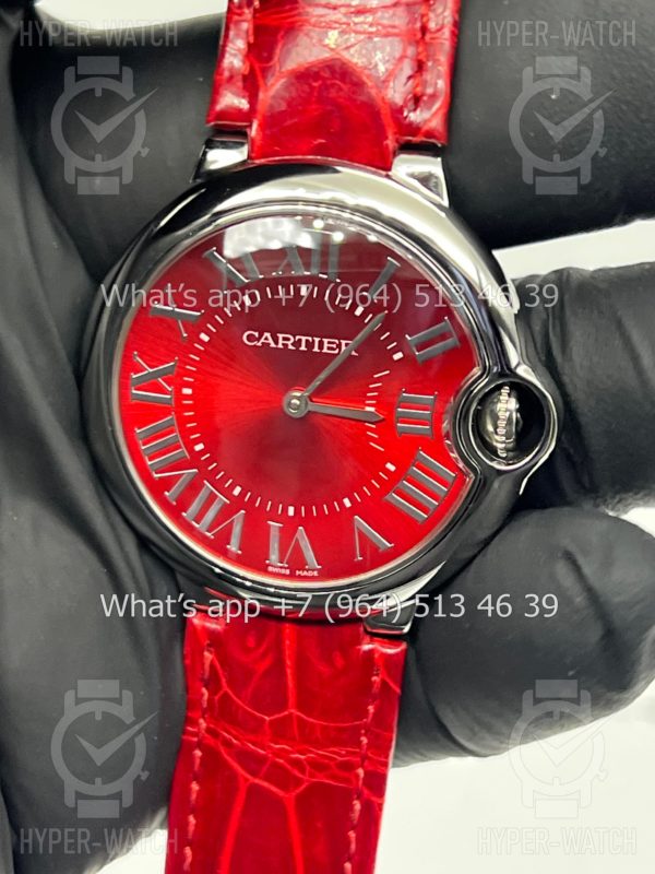 Фото 7 - Cartier Ballon Bleu de Cartier 36mm Red