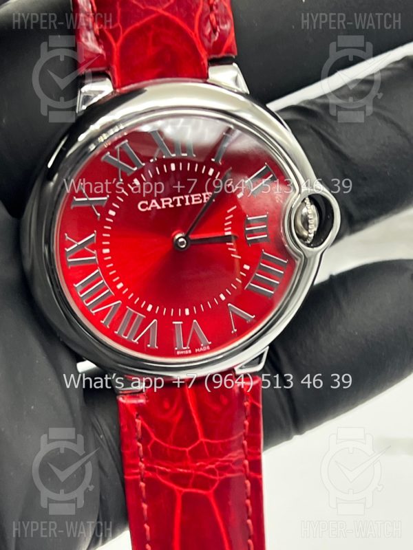Фото 8 - Cartier Ballon Bleu de Cartier 36mm Red