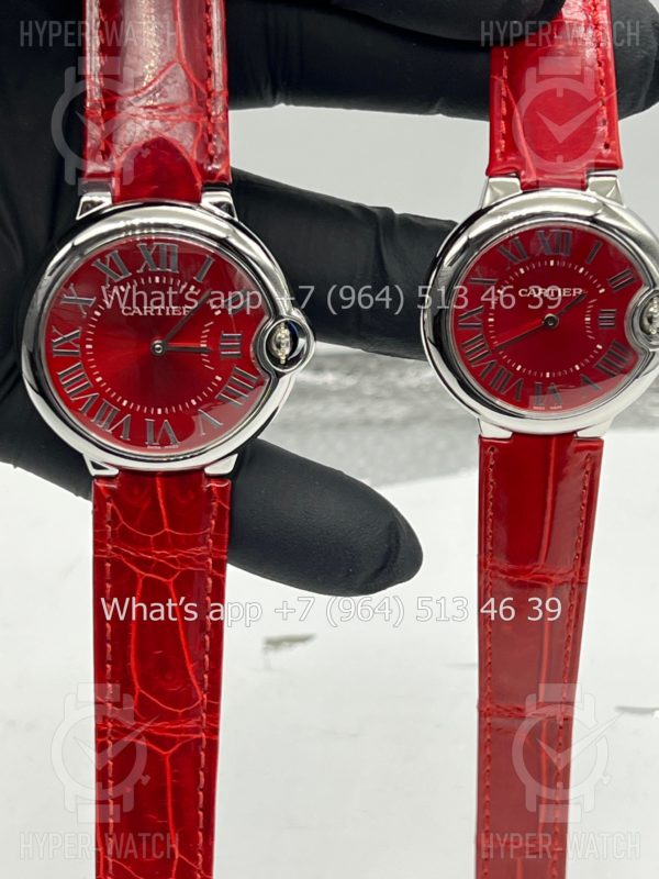 Фото 10 - Cartier Ballon Bleu de Cartier 36mm Red