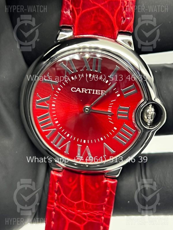 Фото 11 - Cartier Ballon Bleu de Cartier 36mm Red