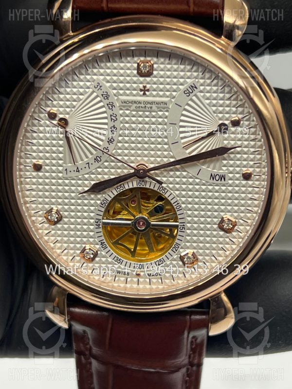 Фото 3 - Vacheron Constantin Patrimony Tourbillon 44mm Art 8180