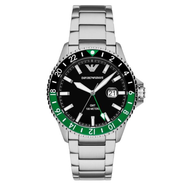 Товар Emporio Armani GMT 42mm AR11589 Art 8367 Фото 1 - Emporio Armani GMT 42mm AR11589 Art 8367