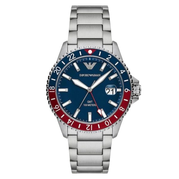 Товар Emporio Armani GMT 42mm AR11590 Art 8366 Фото 1 - Emporio Armani GMT 42mm AR11590 Art 8366