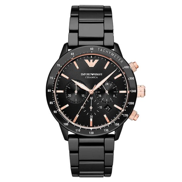 Товар Emporio Armani Mario Chronograph 43mm AR70002 Art 8371 Фото 1 - Emporio Armani Mario Chronograph 43mm AR70002 Art 8371