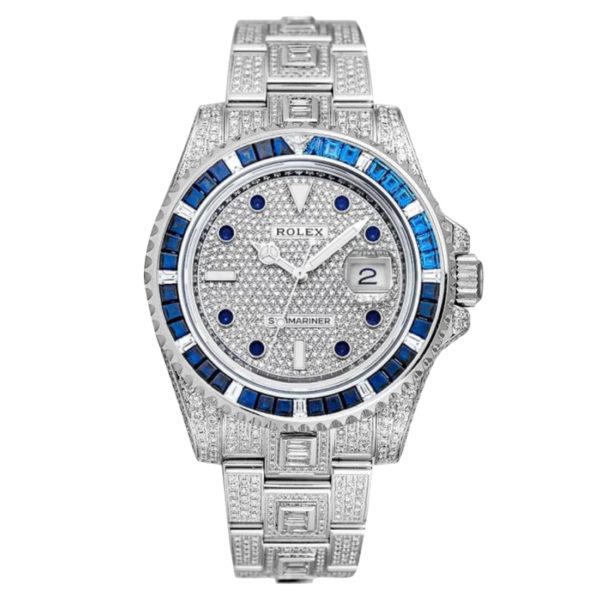 Товар Rolex Submariner 40mm Diamond Blue Steel Фото 1 - Rolex Submariner 40mm Diamond Blue Steel