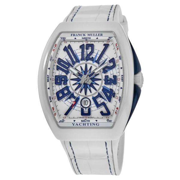Фото 1 - Franck Muller Vanguard Yachting V 45 SC DT White