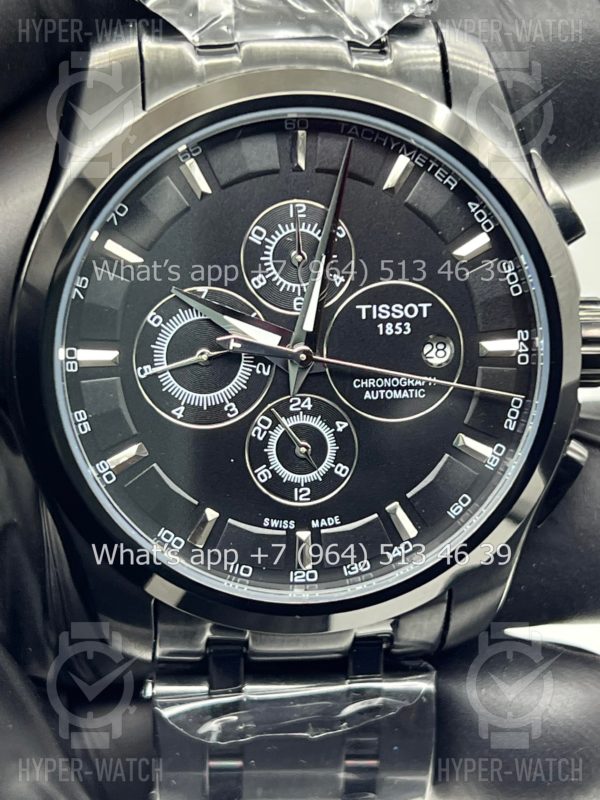 Фото 5 - Tissot Couturier Chronograph 43mm Art 8801