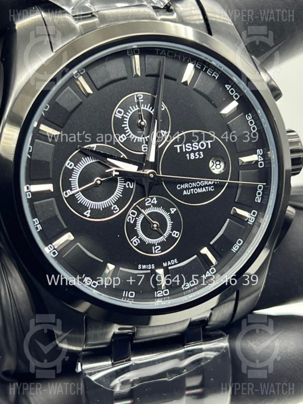 Фото 6 - Tissot Couturier Chronograph 43mm Art 8801