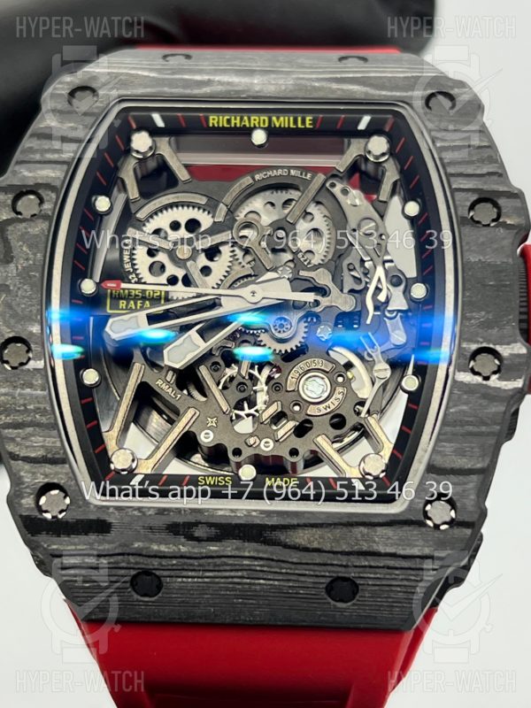 Товар Richard Mille RM 035-02 Rafa Carbon Black Red V2 Art 8765 Фото 4 - Richard Mille RM 035-02 Rafa Carbon Black Red V2 Art 8765