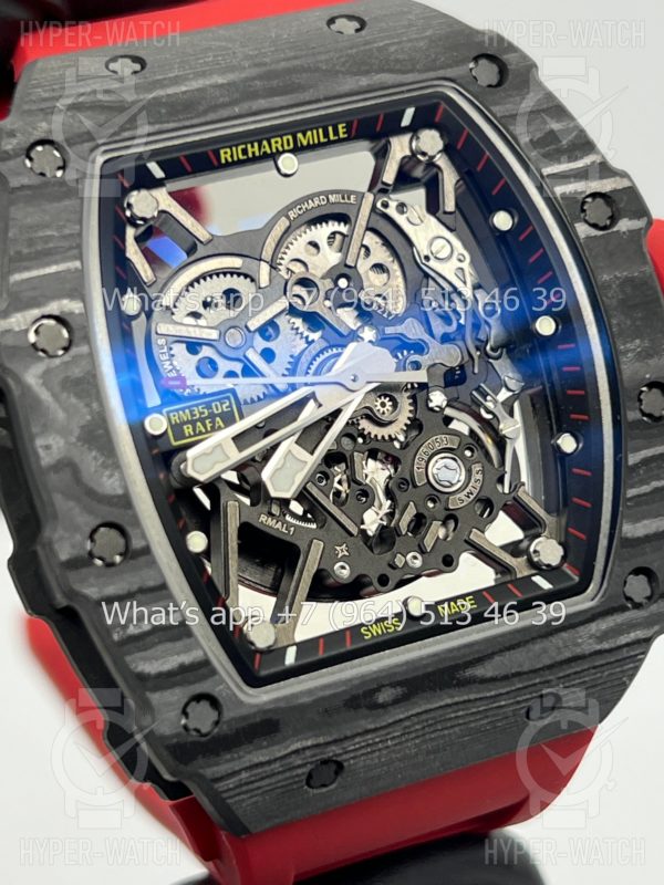 Товар Richard Mille RM 035-02 Rafa Carbon Black Red V2 Art 8765 Фото 6 - Richard Mille RM 035-02 Rafa Carbon Black Red V2 Art 8765