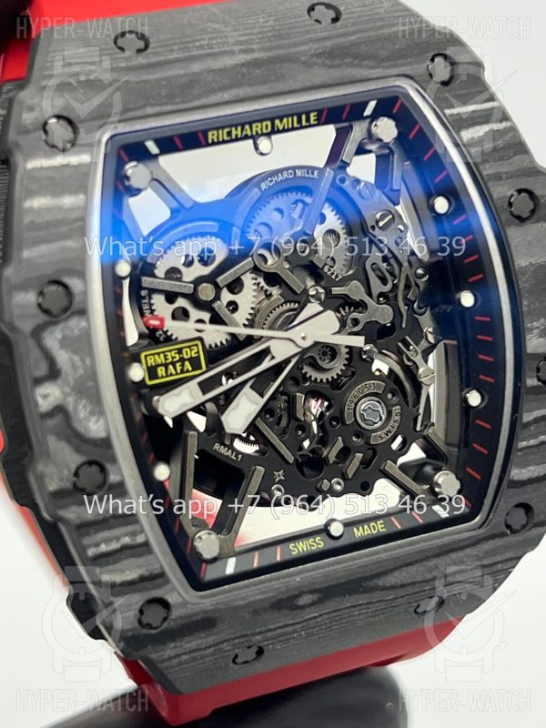 Товар Richard Mille RM 035-02 Rafa Carbon Black Red V2 Art 8765 Фото 7 - Richard Mille RM 035-02 Rafa Carbon Black Red V2 Art 8765