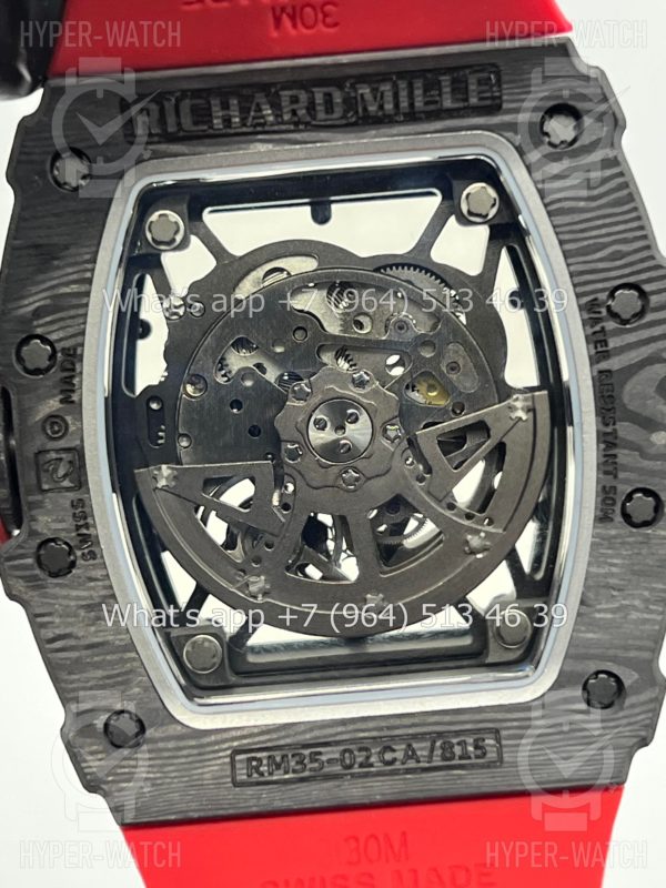 Товар Richard Mille RM 035-02 Rafa Carbon Black Red V2 Art 8765 Фото 19 - Richard Mille RM 035-02 Rafa Carbon Black Red V2 Art 8765