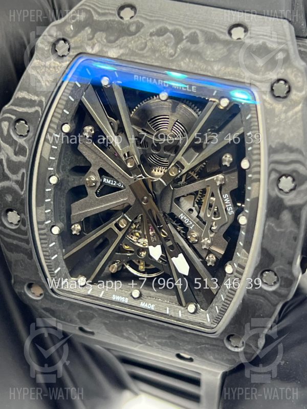 Фото 3 - Richard Mille RM 12-01 Tourbillon Black Carbon