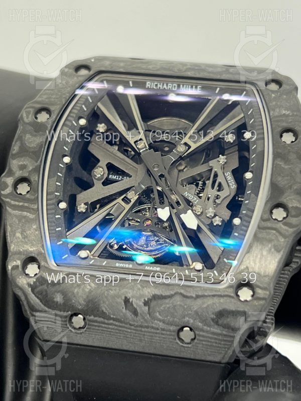 Фото 5 - Richard Mille RM 12-01 Tourbillon Black Carbon