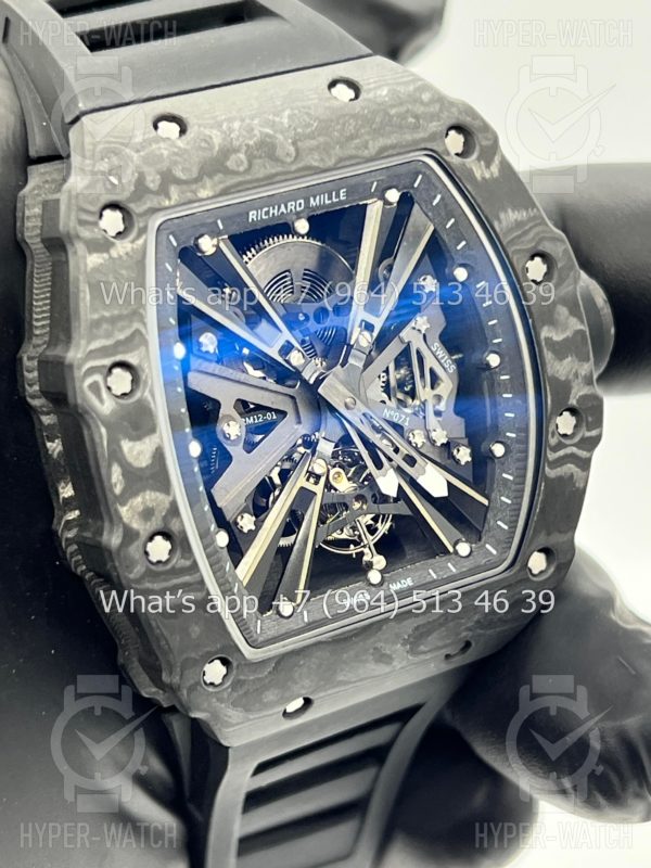 Фото 12 - Richard Mille RM 12-01 Tourbillon Black Carbon