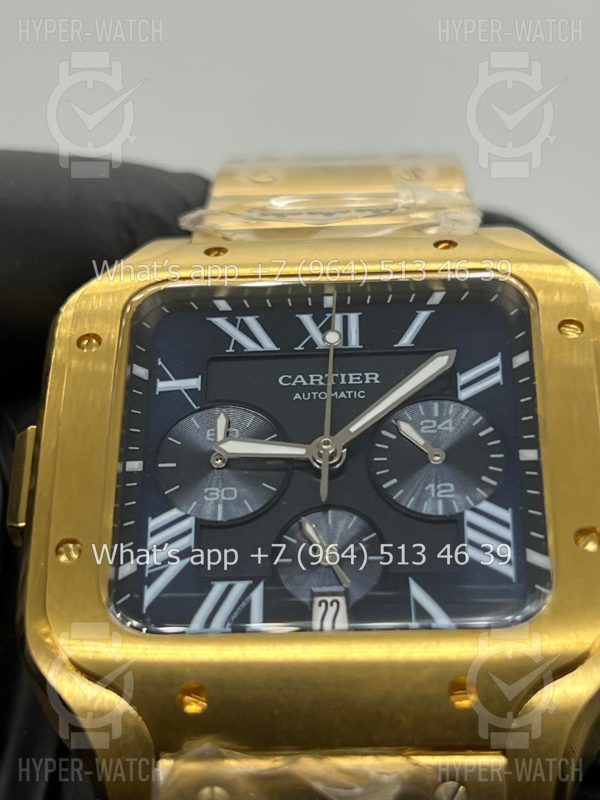 Фото 4 - Cartier Santos de Cartier 43mm Art 8678