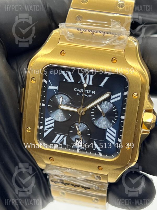 Фото 6 - Cartier Santos de Cartier 43mm Art 8678