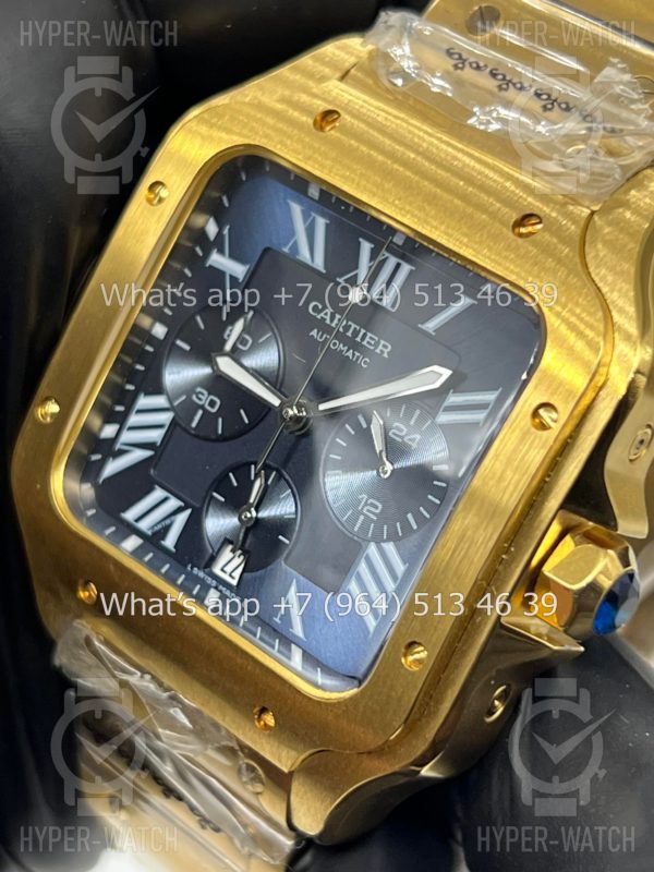 Фото 9 - Cartier Santos de Cartier 43mm Art 8678