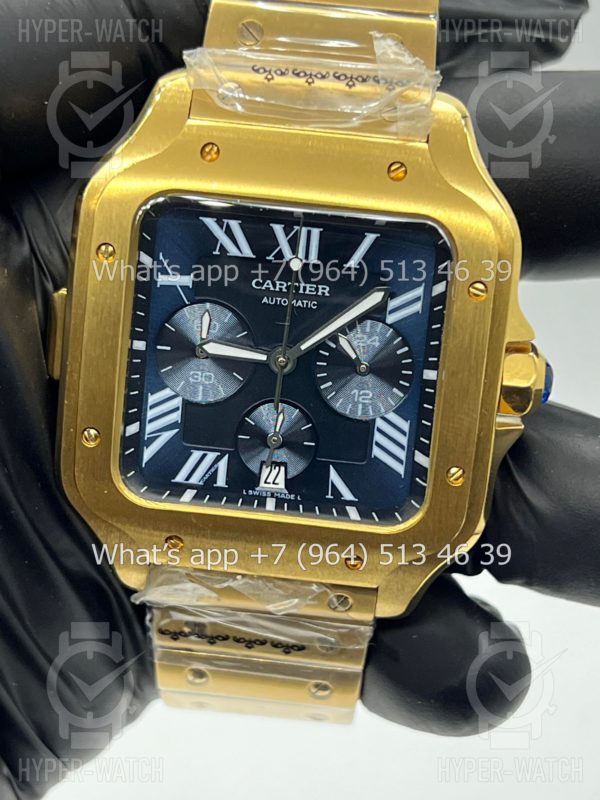 Фото 11 - Cartier Santos de Cartier 43mm Art 8678