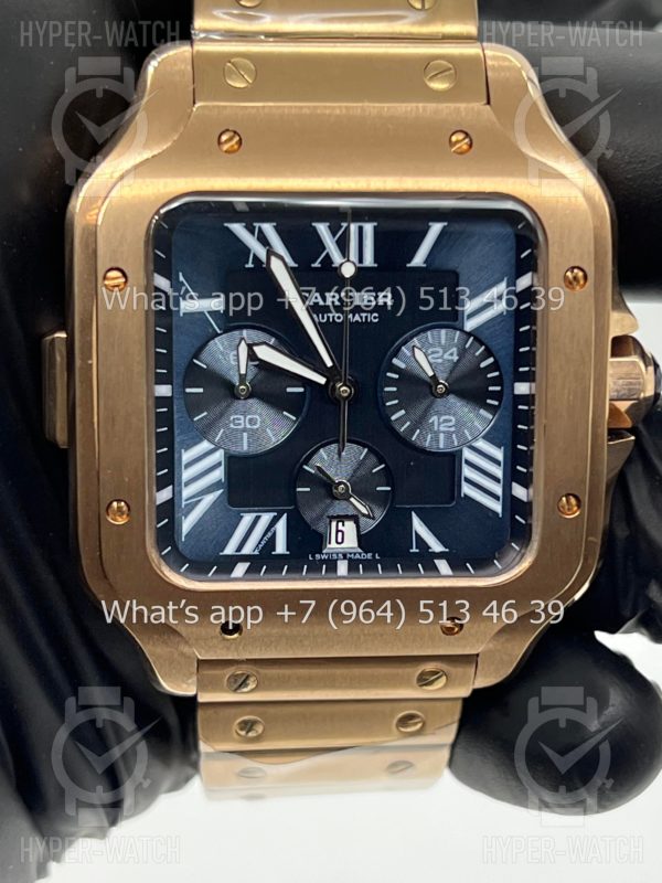 Фото 2 - Cartier Santos de Cartier 43mm Art 8677