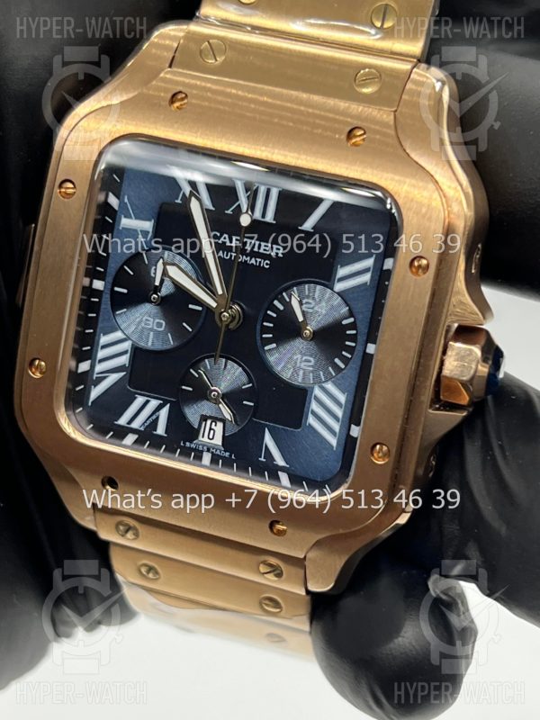 Фото 3 - Cartier Santos de Cartier 43mm Art 8677