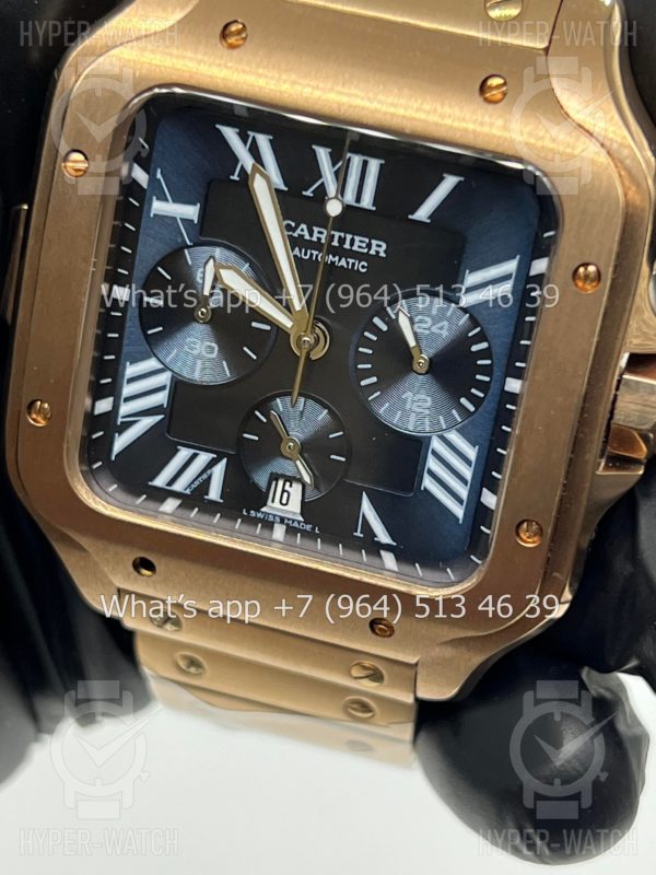 Фото 4 - Cartier Santos de Cartier 43mm Art 8677