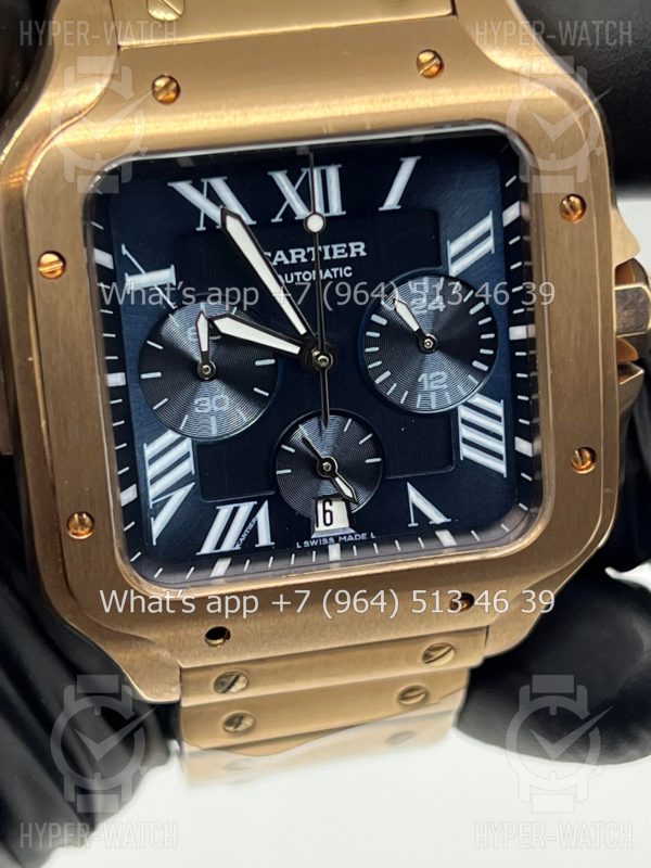Фото 5 - Cartier Santos de Cartier 43mm Art 8677
