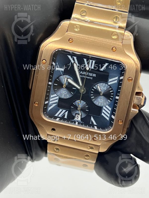 Фото 6 - Cartier Santos de Cartier 43mm Art 8677
