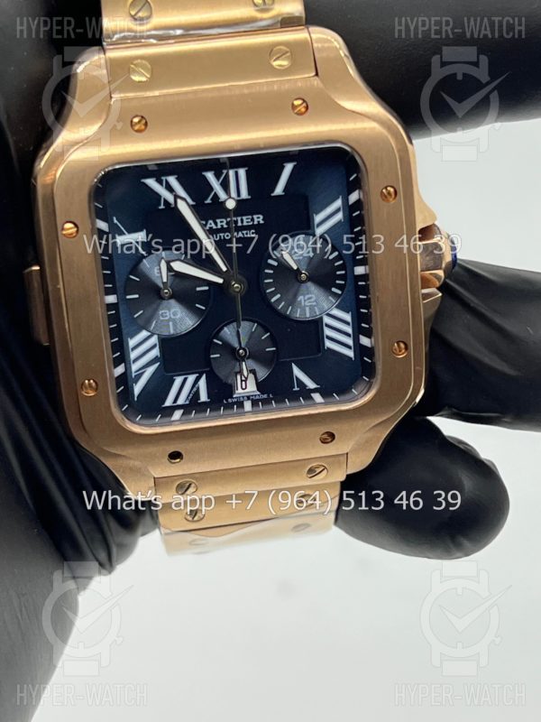 Фото 9 - Cartier Santos de Cartier 43mm Art 8677