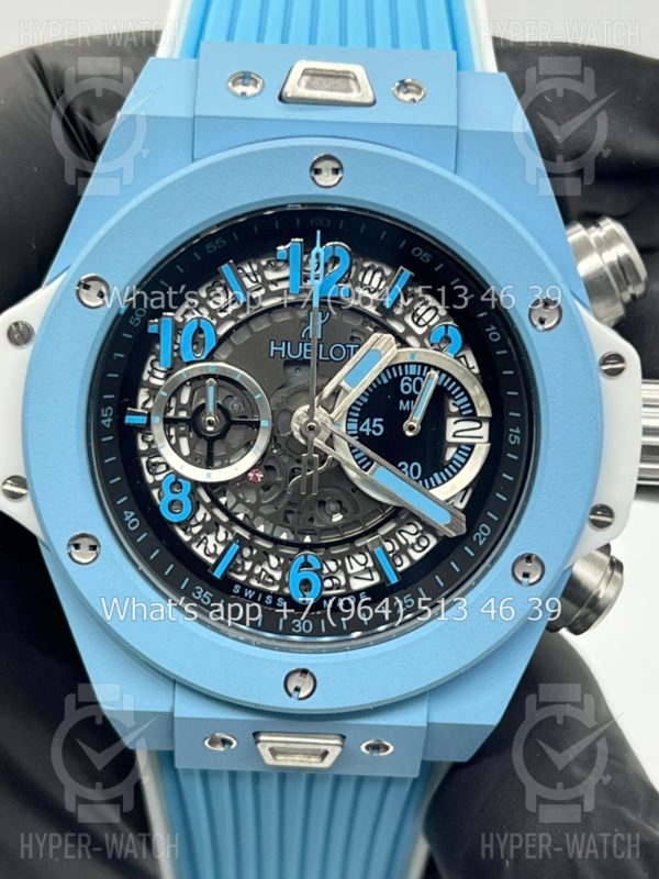 Фото 2 - Hublot Big Bang Unico 42mm Sky Blue Art 8649