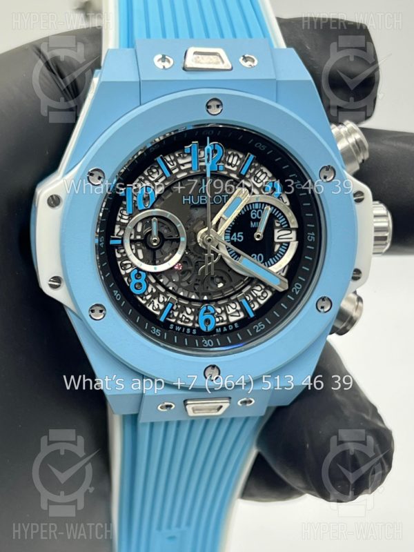 Фото 5 - Hublot Big Bang Unico 42mm Sky Blue Art 8649