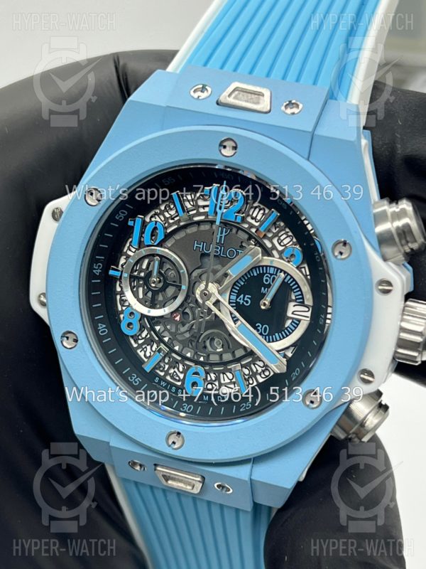 Фото 7 - Hublot Big Bang Unico 42mm Sky Blue Art 8649