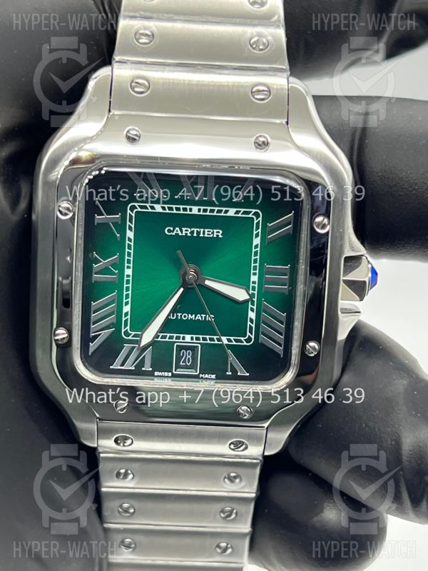 Фото 2 - Cartier Santos de Cartier 40mm Art 8662
