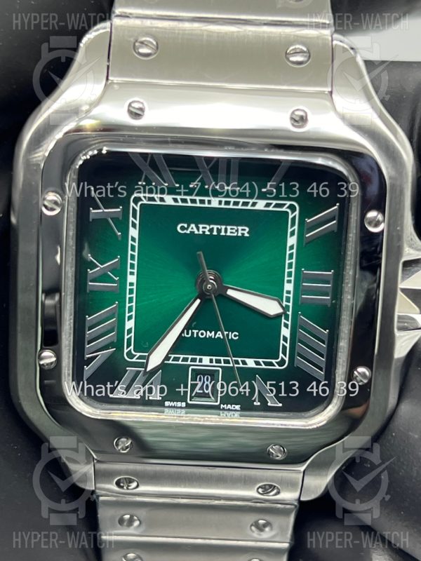 Фото 3 - Cartier Santos de Cartier 40mm Art 8662