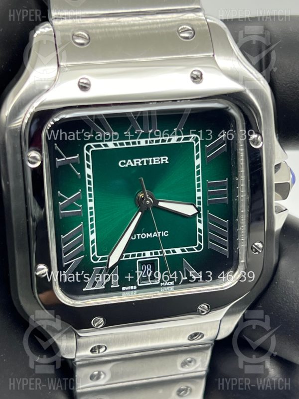 Фото 4 - Cartier Santos de Cartier 40mm Art 8662