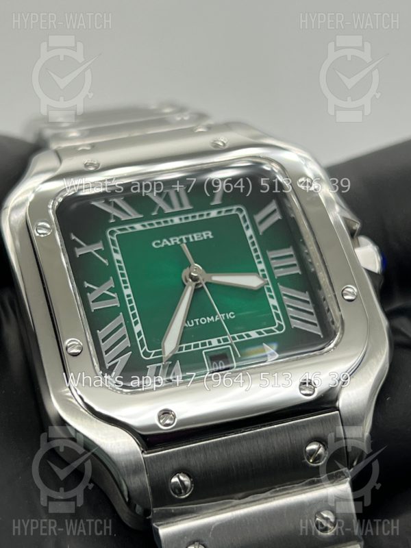 Фото 5 - Cartier Santos de Cartier 40mm Art 8662