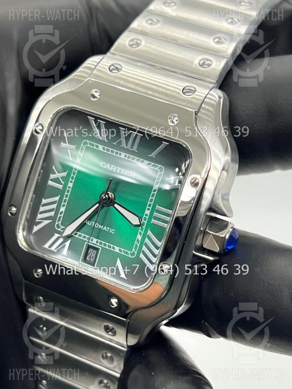Фото 7 - Cartier Santos de Cartier 40mm Art 8662